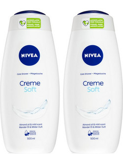 Nivea Creme Soft 2x500ml