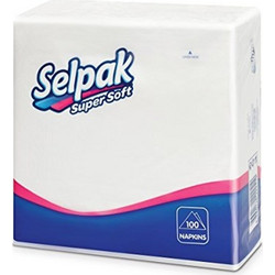 Selpak 100 Χαρτοπετσέτες 30x30cm Napkin Comfort