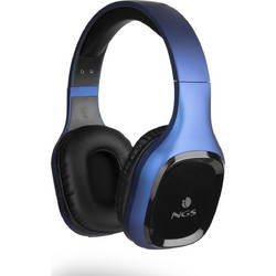 NGS Artica Sloth Ασύρματα Bluetooth Ακουστικά Over Ear Μπλε