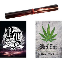 Black Leaf Cannabis Αφίσα 42x30cm