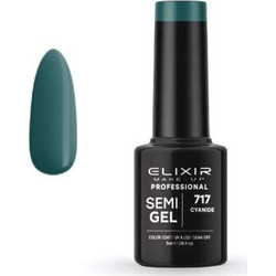 Elixir Semigel 717 Ημιμόνιμο Βερνίκι Νυχιών 5ml