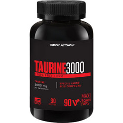Body Attack Taurine 3000 90 Κάψουλες
