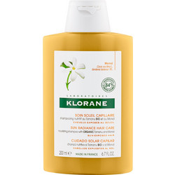 Klorane Sun Radiance Ylang-Ylang Wax Σαμπουάν για Επανόρθωση 200ml