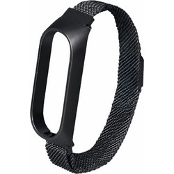 Contact Milanese Λουράκι Μεταλλικό Black (Mi Smart Band 5 / 6)