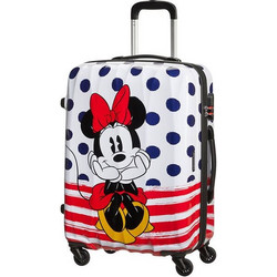 American Tourister Disney Legends Minnie Παιδική Βαλίτσα Μεσαία 65x47x27cm με 4 Ρόδες Λευκή
