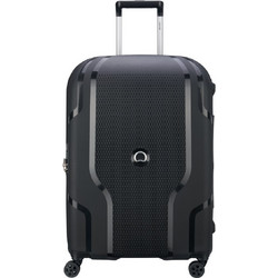 Delsey Clavel Βαλίτσα Μεσαία 70.5x47x28.5cm με 4 Ρόδες Μαύρη