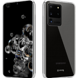 Crong Slim Θήκη Σιλικόνης Clear Samsung Galaxy S20 Ultra 0.8mm CRG-CRSLIM-SGS20U-TRS