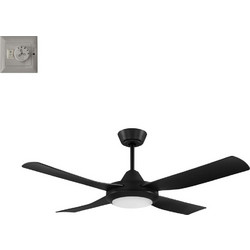 Eglo Bondi 35034 Ανεμιστήρας Οροφής 122cm 52W με Φως Μαύρος