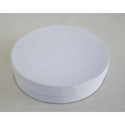 ΚΟΥΤΙ ΜΑΡΤΥΡΙΚΩΝ ΣΤΡΟΓΓΥΛΟ 20Χ5CM (ΛΕΥΚΟ)