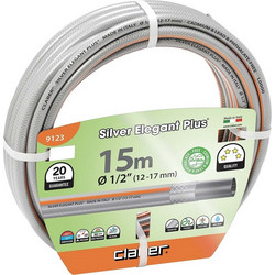 Claber Silver Elegant Plus Λάστιχο Ποτίσματος 1/2" 15m