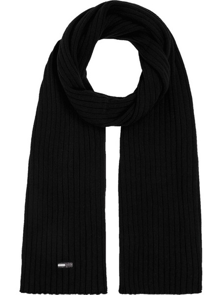 TOMMY JEANS WOMAN FLAG DETAIL RIB KNIT SCARF...