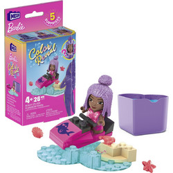 Mega Bloks Barbie Color Reveal Φιγούρα με Αξεσουάρ (HHP87)