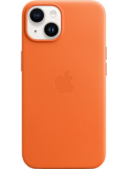 Δερμάτινη Θήκη με MagSafe APPLE iPhone 14 Orange