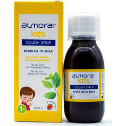 Elpen Almora Plus Φυτικό Σιρόπι για Ξηρό & Παραγωγικό Βήχα για Παιδιά 120ml