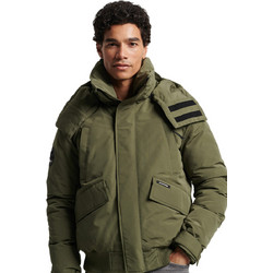 Superdry Everest Ανδρικό Μπουφάν Χειμωνιάτικο Bomber Χακί M5011501A-GVK