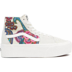 Vans SK8-Hi Tapered Γυναικεία Sneakers Flatforms Μποτάκια Εκρού VN0A7Q5PDJR