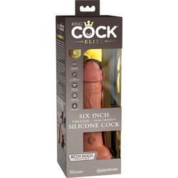 Pipedream King Cock Elite Dual Density Ρεαλιστικός Δονητής 15cm Flesh