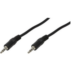 Cable Audio 3.5mm M/M 1m Logilink CA1049