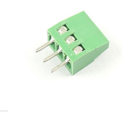 3 Pin 2.54mm 0.1" Universal Screw Terminal Block Connector