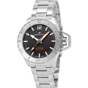 Hamilton Khaki Navy Ανδρικό Ρολόι Αυτόματο με Ασημί Μεταλλικό Μπρασελέ H77815130 Hamilton Khaki Navy Ανδρικό Ρολόι Αυτόματο με Ασημί Μεταλλικό Μπρασελέ H77815130
