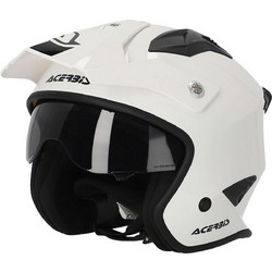 Acerbis Aria White Κράνος Μηχανής Jet 1250gr