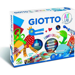 Σετ Χειροτεχνίας Giotto Art Lab Funny Collage 28τμχ 8+ Ετών 581500