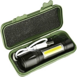 Charge Small 9cm Επαναφορτιζόμενος Φακός Led