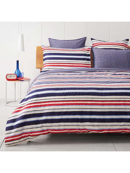 Tommy Hilfiger Σεντόνι Υπέρδιπλο Βαμβακερό 240x300 Surf Club Wave