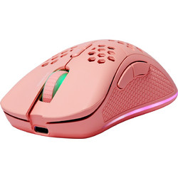 Deltaco GAM-120 Ασύρματο Gaming Ποντίκι RGB 4800 DPI Pink