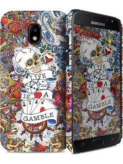 i-Paint Hard Back Case - Tattoo (Samsung Galaxy J3 2017)