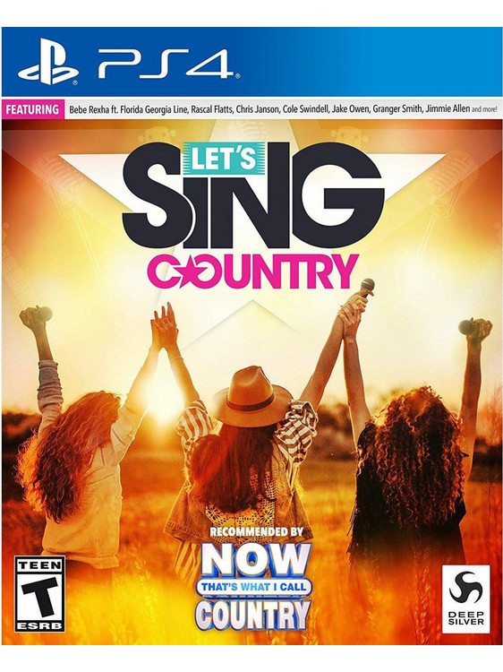 Let's Sing Country PS4