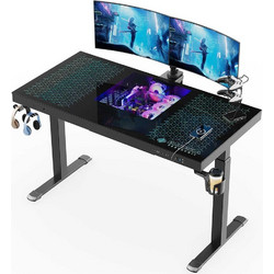 Eureka Gaming Γραφείο Ξύλινο 140x70x76.5cm ERK-GD-I55-B