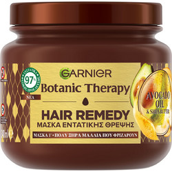 Garnier Botanic Therapy Avocado Oil & Shea Butter Μάσκα Μαλλιών για Επανόρθωση για Ξηρά Μαλλιά 340ml