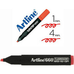 ΜΑΡΚΑΔΟΡΟΙ ARTLINE ΥΠΟΓΡΑΜΜΙΣΗΣ EK-660 ΚΟΚΚΙΝΟΙ