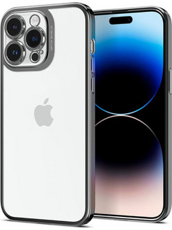 Spigen Optik Crystal Back Cover Chrome Grey (iPhone 14 Pro Max)