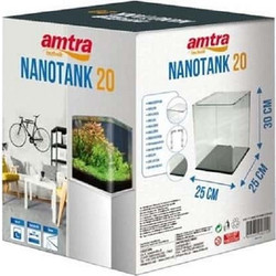 Amtra Nanotank 20 Ενυδρείο Ψαριών 20lt Μαύρο