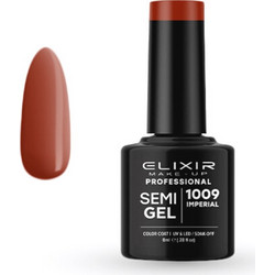 Elixir Semigel 1009 Ημιμόνιμο Βερνίκι Νυχιών 8ml