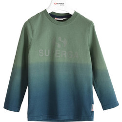 Superga Παιδικό T-Shirt Μακρυμάνικο Πετρόλ Πράσινο Mint 5113