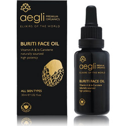 Aegli Premium Organics Buriti Elixir Ξηρό Αντιγηραντικό Λάδι Προσώπου με Ρετινόλη 30ml