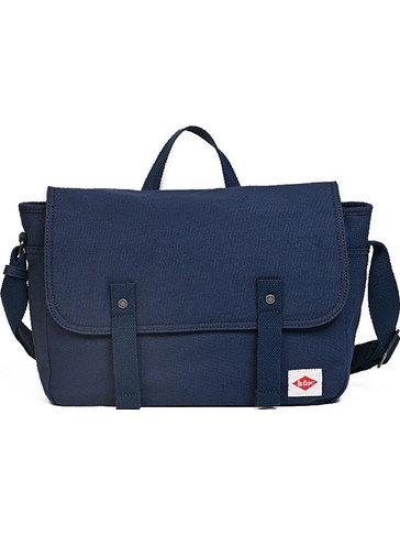 Τσάντα A4 LEE COOPER σε μπλέ ύφασμα FKN5J17 - 27832-03