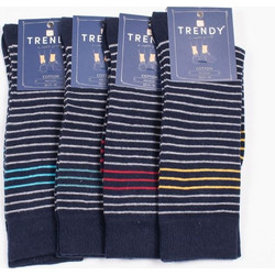 ΑΝΔΡΙΚΕΣ ΚΑΛΤΣΕΣ ΣΕ ΔΙΑΦΟΡΕΤΙΚΑ ΧΡΩΜΑΤΑ TRENDY PACK 4 ΖΕΥΓΗ Πολύχρωμο