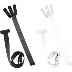 BYE-BRA - OPEN BACK BRA ADAPTER BLACK WHITE