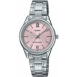 Casio Γυναικείο Ρολόι με Ασημί Μεταλλικό Μπρασελέ LTP-V005D-4B2