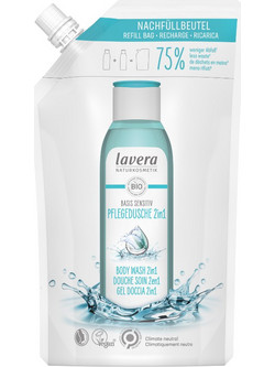 Lavera Vegan Sensitive Refill Bag Αφρόλουτρο σε Gel για Ευαίσθητο Δέρμα 500ml