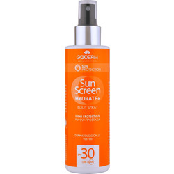 Gooderm Sunscreen Hydrate+ Αντηλιακό Spray Σώματος SPF30 200ml