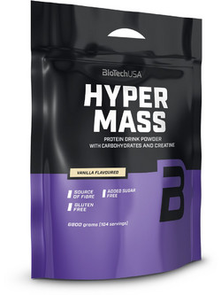 Biotech USA Hyper Mass Vanilla Πρωτεΐνη Ορού Γάλακτος Όγκου 6.8kg