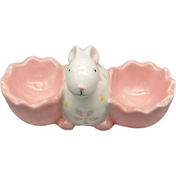 ΑΥΓΟΘΗΚΗ ΛΑΓΟΣ ΜΕ 2 ΦΩΛΙΕΣ ΑΥΓΩΝ 14,5x7,5x7cm Bunny's 932004