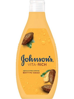 Johnson's Vita-Rich Cocoa Αφρόλουτρο σε Gel 2x750ml