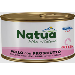 Natua The Nature Kitten with Chicken & Ham in Jelly 85gr