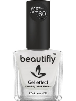 Beautifly Weekly Polish Gel Effect 220 Gloss Βερνίκι Νυχιών Μακράς Διαρκείας Quick Dry 20ml